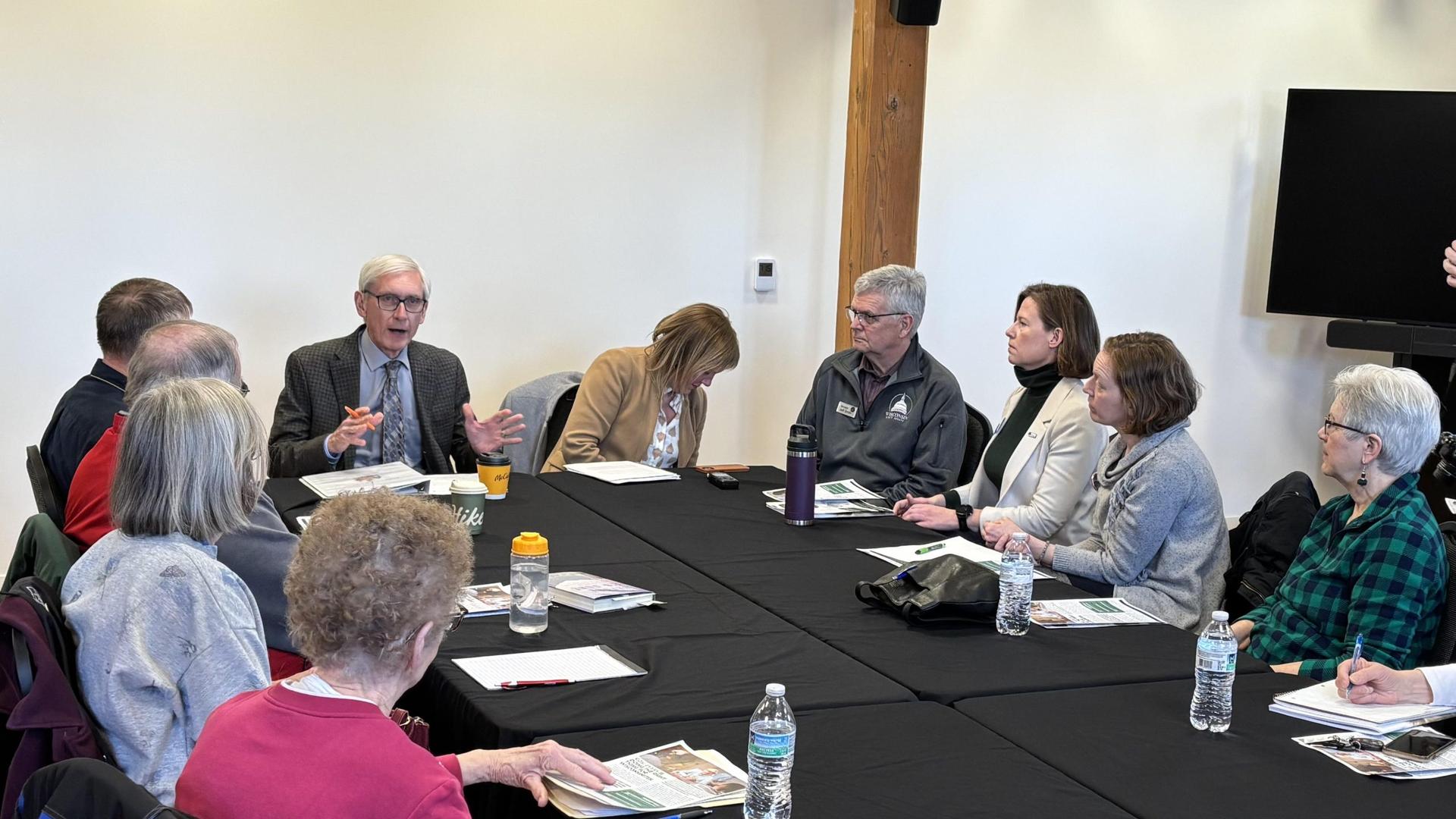 Chippewa Falls hosts Governor Tony Evers on Medicaid Expansion