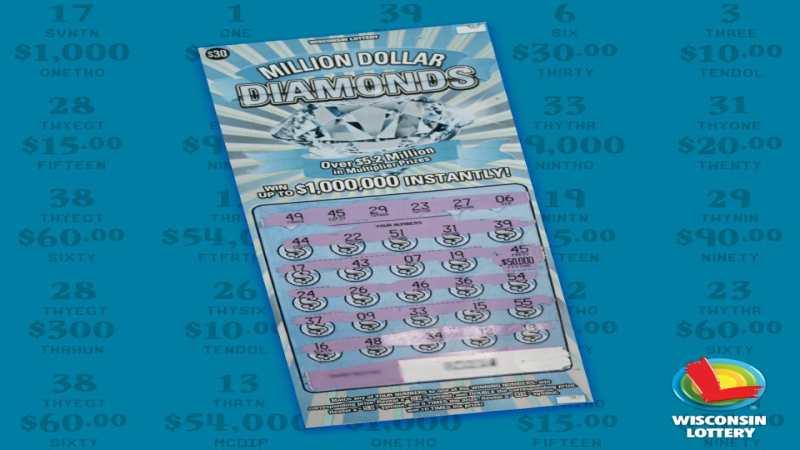 $1,000,000 Winning Scratch Ticket Claimed by Racine Man