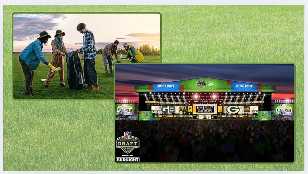 Litter to Glitter: Earth Day Cleanup Helps City Shine for NFL Draft