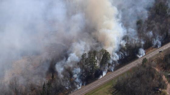 Entire Week of Elevated Fire Danger Suspends Burn Permits